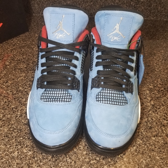 Nike Air Jordan Retro 4 Travis Scott 308497 406 - Picture 4 of 6